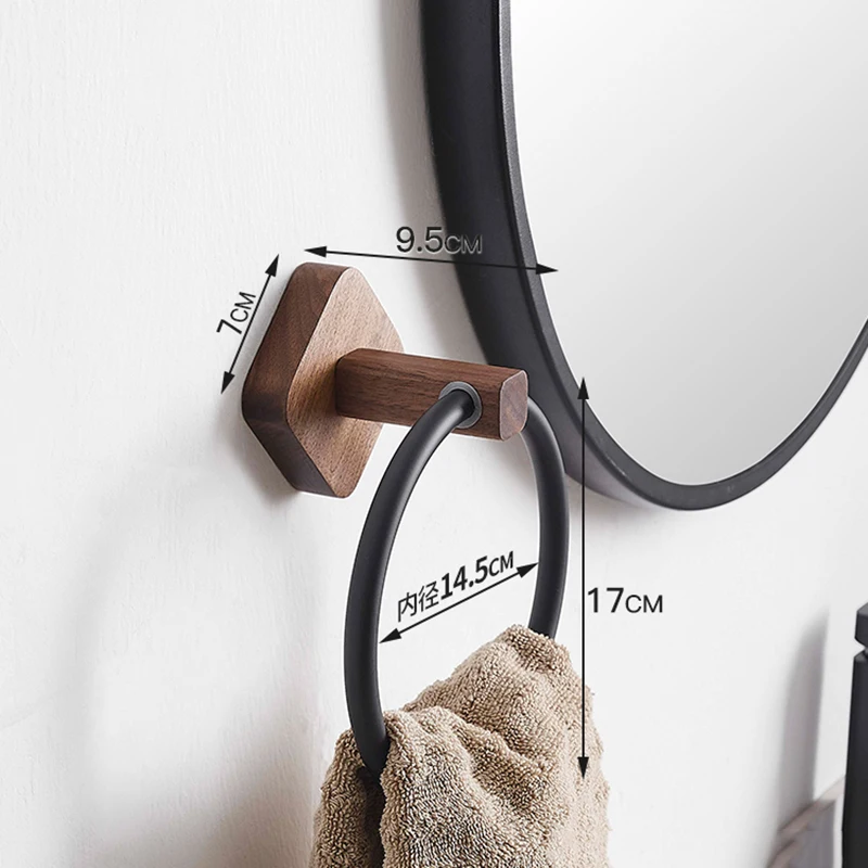 Wood Bathroom Towel Rings Wall Mounted Towels Holder Aluminum Toilet Clothes Holder Hand Towel Holder Bathroom Accessories
Wood Bathroom Towel Rings Wall Mounted Towels Holder Aluminum Toilet Clothes Holder Hand Towel Holder Bathroom Accessories