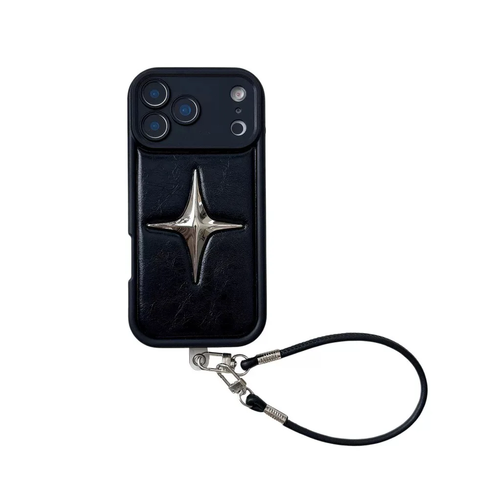 Rivet star mobile phone case is suitable for iphone, all-inclusive anti-slip case
Rivet star mobile phone case is suitable for iphone, all-inclusive anti-slip case