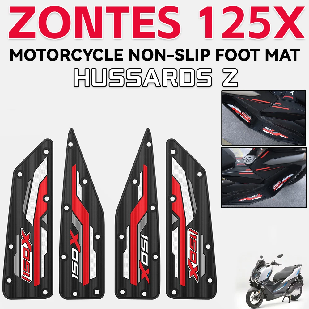 ZT125X Scooter Motorcycle Rubber Anti-slip Pedals 125X Foot Peg Rest Pedal Footrest Foot Pedal Accessories For ZONTES 125X 150X
ZT125X Scooter Motorcycle Rubber Anti-slip Pedals 125X Foot Peg Rest Pedal Footrest Foot Pedal Accessories For ZONTES 125X 150X