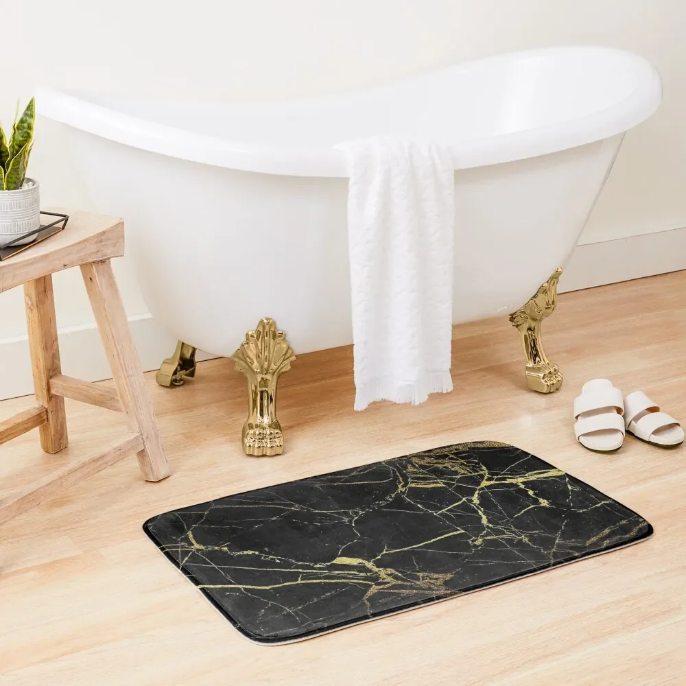 Black and Gold Marble Bath Mat Things For Bathroom Bathroom Gadgets Bathroom Shower Curtain Mat
Black and Gold Marble Bath Mat Things For Bathroom Bathroom Gadgets Bathroom Shower Curtain Mat