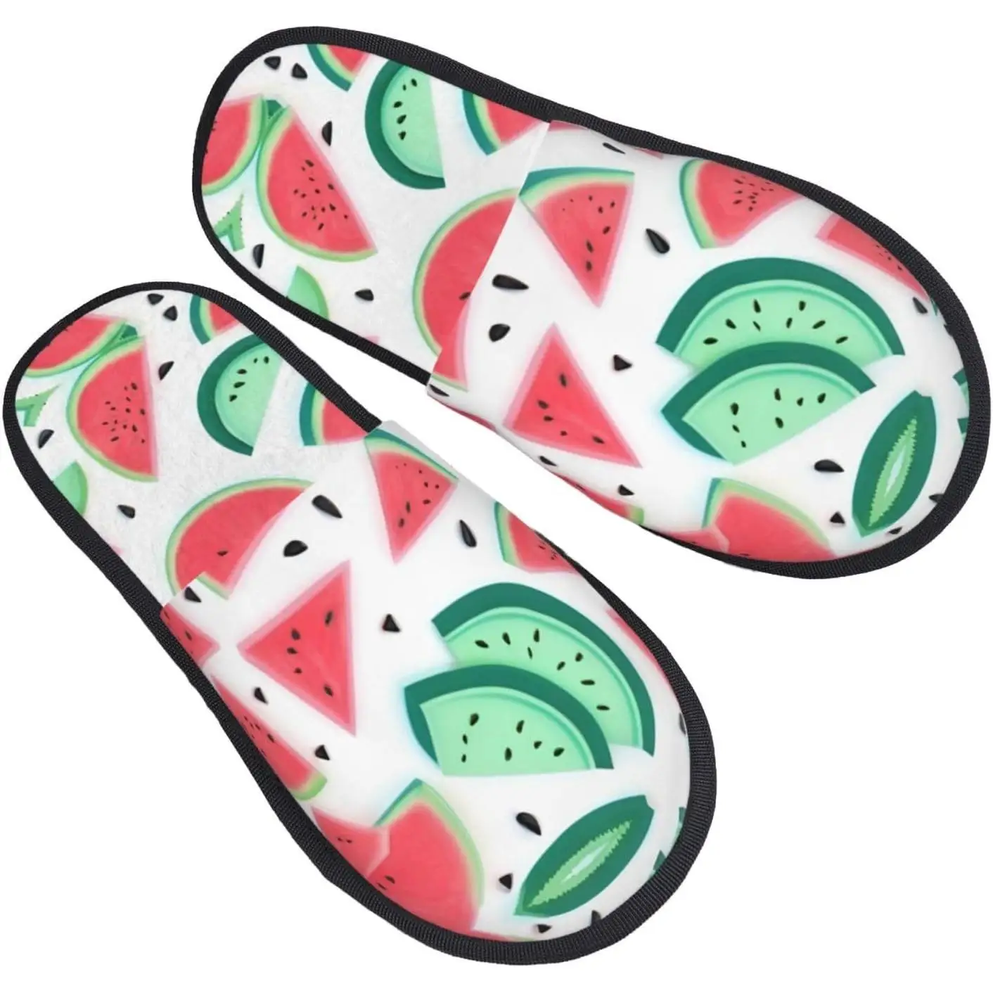 Fruits Watermelon printing Fall Winter Fuzzy Slippers Comfy House Shoes Portable for Hotel Travel Gifts for Women and Men
Fruits Watermelon printing Fall Winter Fuzzy Slippers Comfy House Shoes Portable for Hotel Travel Gifts for Women and Men