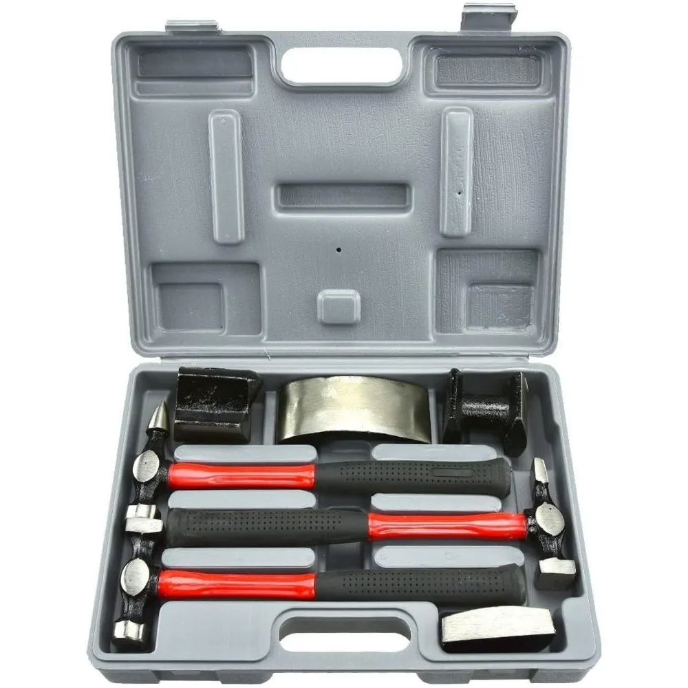 Heavy Duty Auto Body Hammer and Dolly Kit 7 Piece
Heavy Duty Auto Body Hammer and Dolly Kit 7 Piece