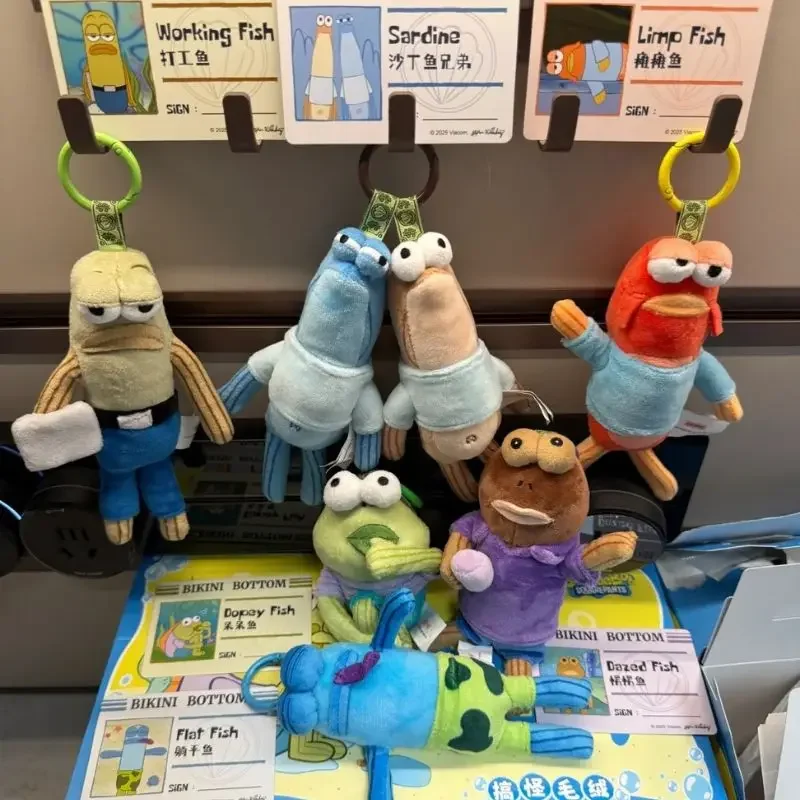 New Bikini Bottom Buddies Series Blind Box Flat Fish Plush Pendant Dolls Kawaii Cartoon Action Anime Figure Mystery Box Toy Gift
New Bikini Bottom Buddies Series Blind Box Flat Fish Plush Pendant Dolls Kawaii Cartoon Action Anime Figure Mystery Box Toy Gift