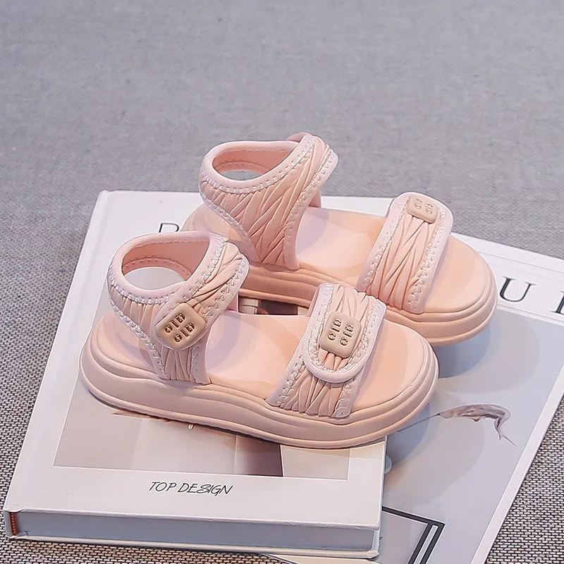 Kids'Casual Sandals PU Leather Summer Fashion Peep Toe Outdoor Shoes For Girls Breathable Anti-slip White Black Size 26-36
Kids'Casual Sandals PU Leather Summer Fashion Peep Toe Outdoor Shoes For Girls Breathable Anti-slip White Black Size 26-36