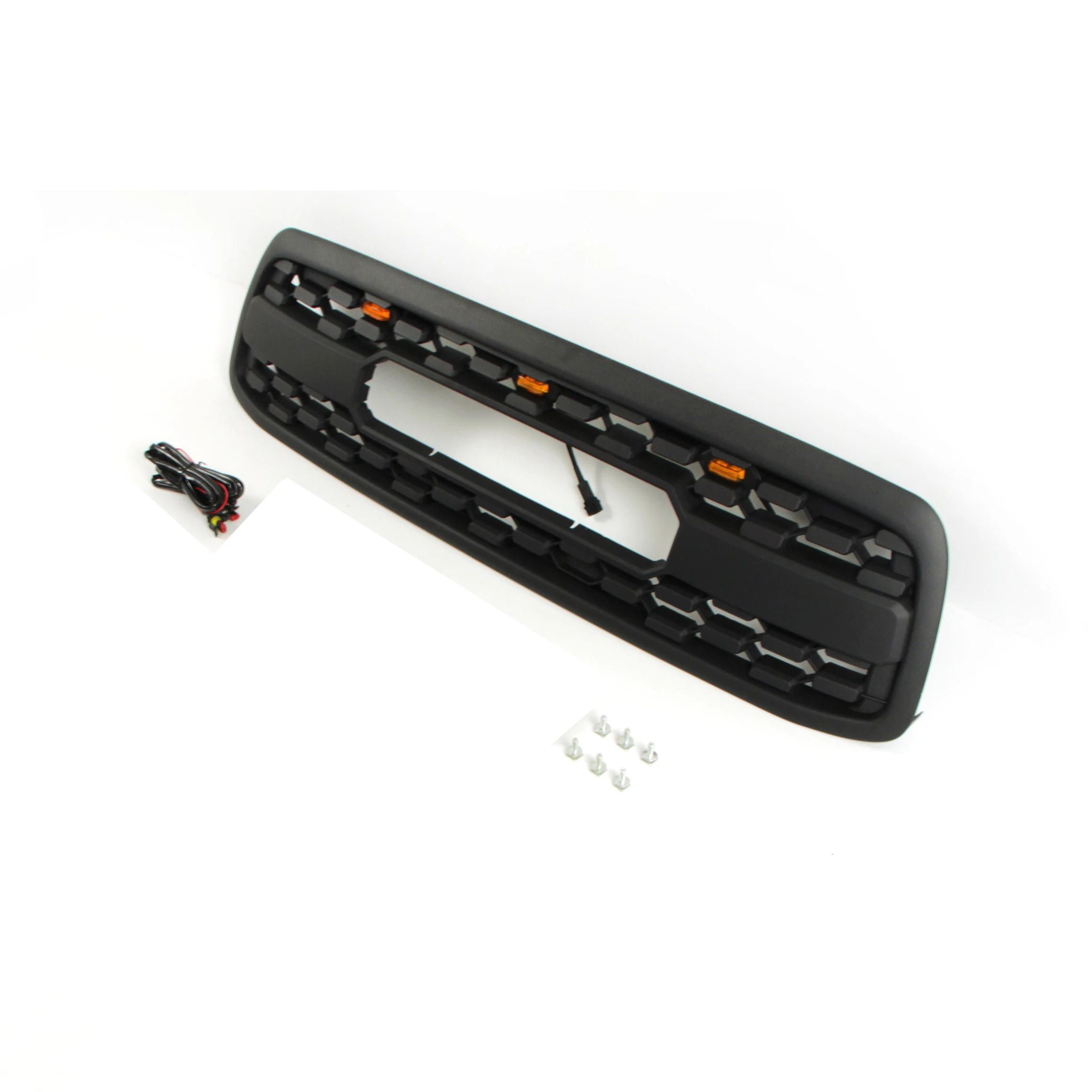 Hot selling:Auto Parts ABS Black Grille With Light
Hot selling:Auto Parts ABS Black Grille With Light