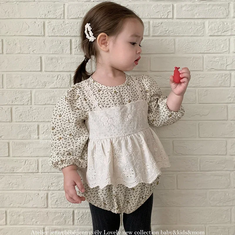 2025 New Autumn Infant Baby Girls Jumpsuit Long Sleeved Cotton Print Korean Style Climbing Suit 0-24M Children Clothes
2025 New Autumn Infant Baby Girls Jumpsuit Long Sleeved Cotton Print Korean Style Climbing Suit 0-24M Children Clothes
