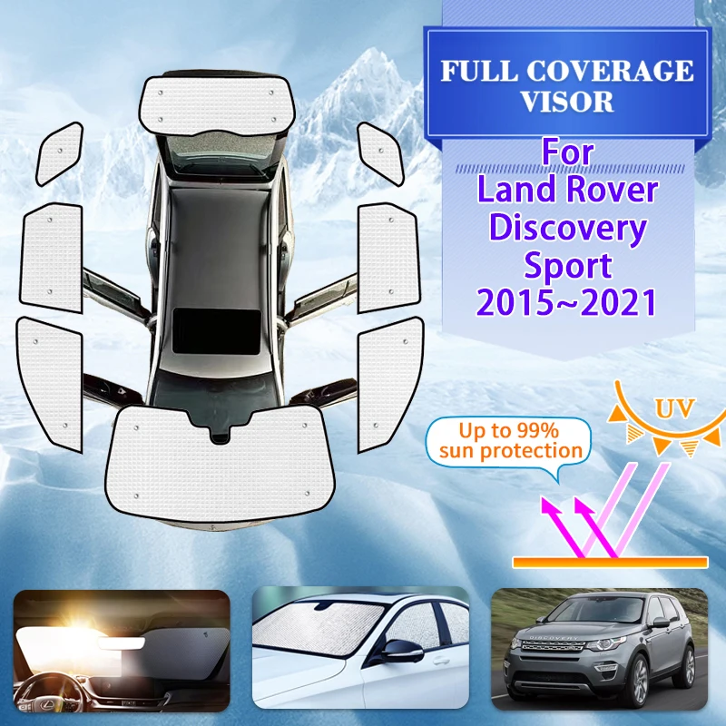 Автомобильные солнцезащитные козырьки на все окна для Land Rover Discovery Sport L550 2015 ~ 2021, автомобильные солнцезащитные козырьки, солнцезащитные козырьки, наклейки, аксессуары
Автомобильные солнцезащитные козырьки на все окна для Land Rover Discovery Sport L550 2015 ~ 2021, автомобильные солнцезащитные козырьки, солнцезащитные козырьки, наклейки, аксессуары