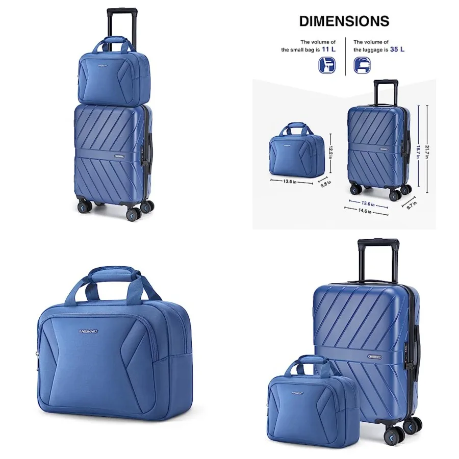 2 Pcs Luggage, Suitcase with Spinner Wheels, Polycarbate Material
2 Pcs Luggage, Suitcase with Spinner Wheels, Polycarbate Material