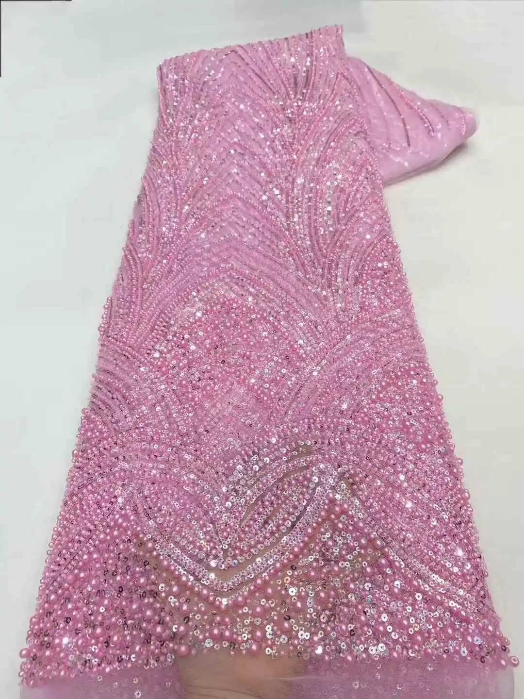 African Embroidered Dubai New 2024 Luxury Beaded Lace High Quality Fabric 2025 Nigerian For Women Evening Party Dresses
African Embroidered Dubai New 2024 Luxury Beaded Lace High Quality Fabric 2025 Nigerian For Women Evening Party Dresses