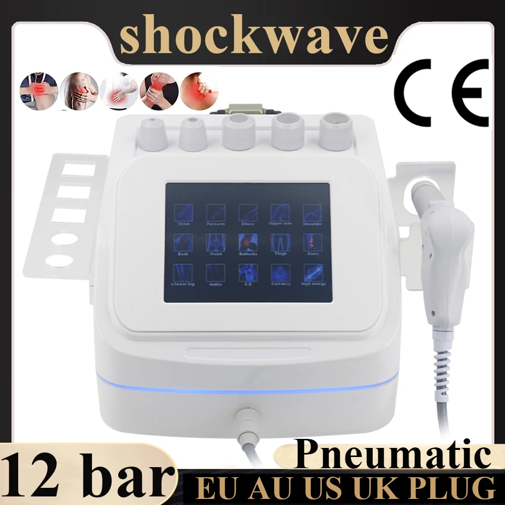 12 Bar Pneumatic Shock Wave ED Treatment For Pain Relief Professional Shockwave Therapy Machine 2023 New Extracorporeal Massager
12 Bar Pneumatic Shock Wave ED Treatment For Pain Relief Professional Shockwave Therapy Machine 2023 New Extracorporeal Massager