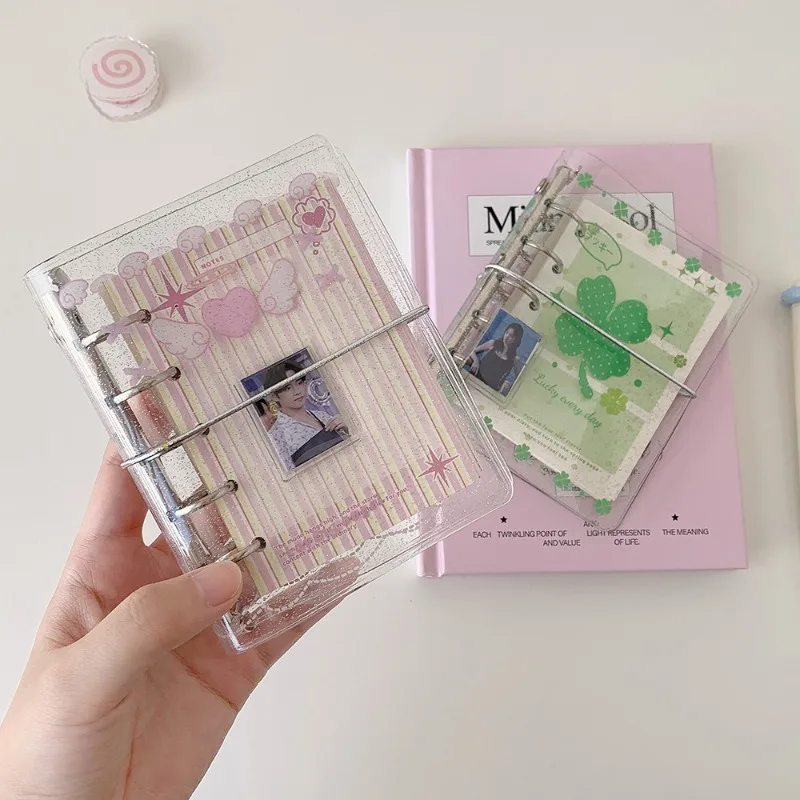 Angelic Heart M5 Binder Notebook Aesthetic Diary with Detachable Refill Pages Portable Mini Journal Kawaii Writing Planner
Angelic Heart M5 Binder Notebook Aesthetic Diary with Detachable Refill Pages Portable Mini Journal Kawaii Writing Planner