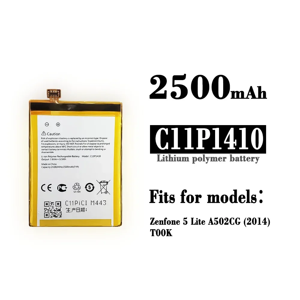 C11P1410 High Quality Replacement Battery For ASUS ZenFone 5 Lite A502CG ZF5 Lite Mobile Phone Lithium Batteries + Tools
C11P1410 High Quality Replacement Battery For ASUS ZenFone 5 Lite A502CG ZF5 Lite Mobile Phone Lithium Batteries + Tools