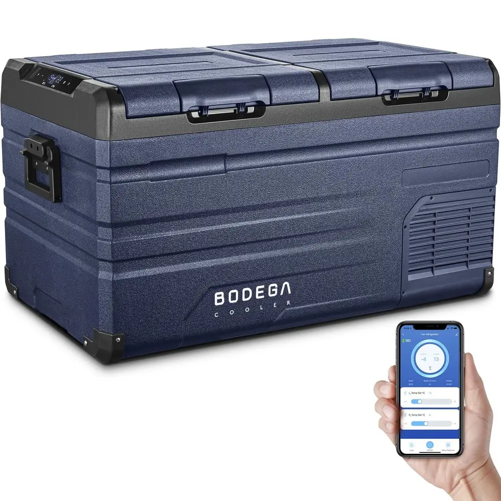 12 Volt Car Refrigerator,Dual Zone APP Control, Designed with Removable 2Way Door Portable Freezer,79 Quart468 RV Electric Cool
12 Volt Car Refrigerator,Dual Zone APP Control, Designed with Removable 2Way Door Portable Freezer,79 Quart468 RV Electric Cool