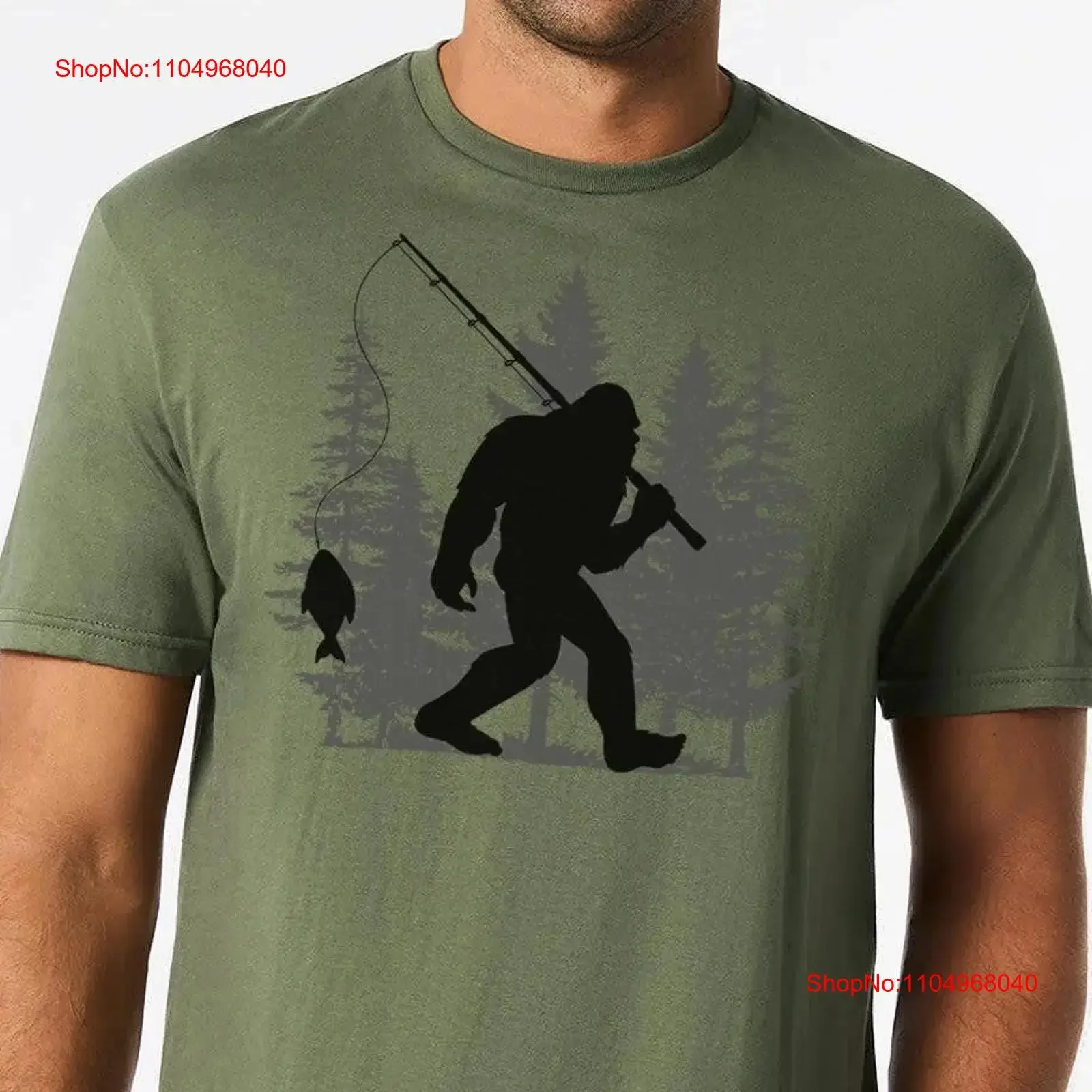 Bigfoot Fishing T Shirt Funny s for Him vintage Washed Unisex designer clothes Top For Everyday Wear homme fashion Casual
Bigfoot Fishing T Shirt Funny s for Him vintage Washed Unisex designer clothes Top For Everyday Wear homme fashion Casual
