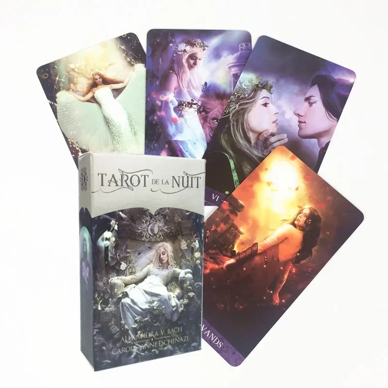 Карточные карты для настольной игры Tarot de la Nuit, сбор семейной вечеринки, полная английская версия, карты для игры, настольная игра
Карточные карты для настольной игры Tarot de la Nuit, сбор семейной вечеринки, полная английская версия, карты для игры, настольная игра