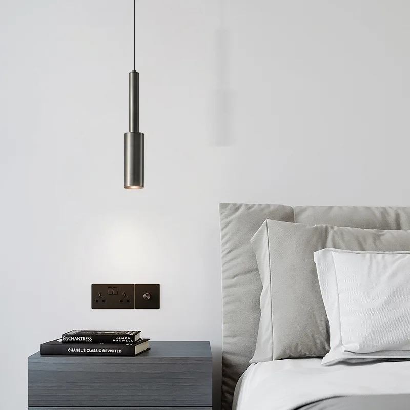 Full copper bedside pendant lamp creative bedroom light luxury popular long line minimalist small hanging lamp all copper
Full copper bedside pendant lamp creative bedroom light luxury popular long line minimalist small hanging lamp all copper