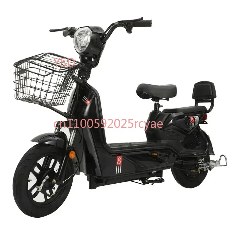 Parent-child electric bicycles, factory direct sales, two-wheeled 48V, long-range, double-seat electric scooters.
Parent-child electric bicycles, factory direct sales, two-wheeled 48V, long-range, double-seat electric scooters.
