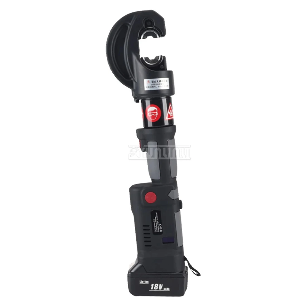 Portable Cordless Hydraulic Crimping Tool ES‑400B Electric Straight Handle Mini Crimper, Open Jaw, Li‑Ion Battery Powered
Portable Cordless Hydraulic Crimping Tool ES‑400B Electric Straight Handle Mini Crimper, Open Jaw, Li‑Ion Battery Powered