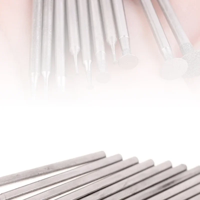 10 шт., аксессуары для шлифовальных бит, ультратонкая Т-образная головка, хвостовик, алмазная точка, камень, нефрит, резьба, польский инструмент для гравировки
10 шт., аксессуары для шлифовальных бит, ультратонкая Т-образная головка, хвостовик, алмазная точка, камень, нефрит, резьба, польский инструмент для гравировки