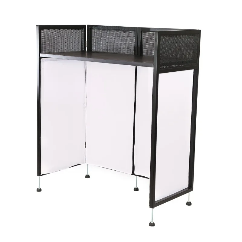 Bar portable foldable DJ table DJing table nightclub audio stand led mixer clothing store display stand 
Bar portable foldable DJ table DJing table nightclub audio stand led mixer clothing store display stand