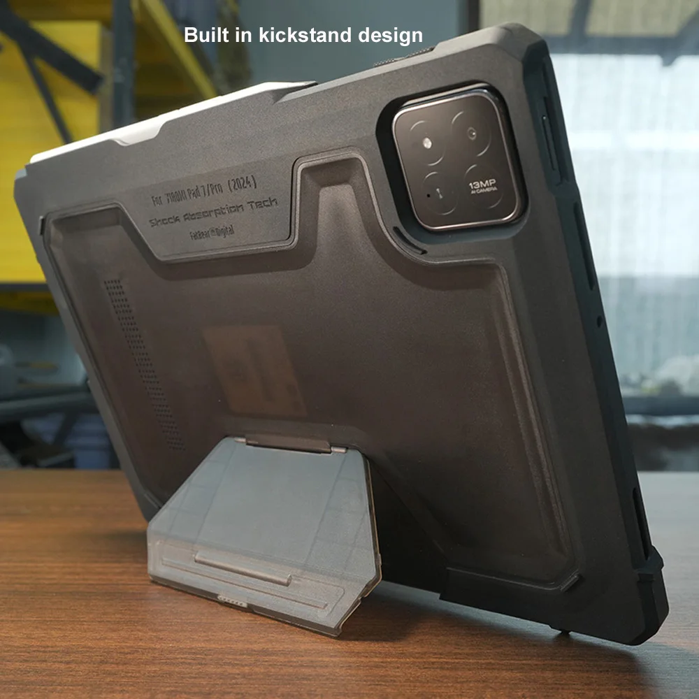 Rugged FATBEAR Tactical Military Grade Armor Protective Shield Case Holder for XiaoMi Pad 7 Pro / Pad 6 Pro / Pad 8 / Pad 8 Pro
Rugged FATBEAR Tactical Military Grade Armor Protective Shield Case Holder for XiaoMi Pad 7 Pro / Pad 6 Pro / Pad 8 / Pad 8 Pro