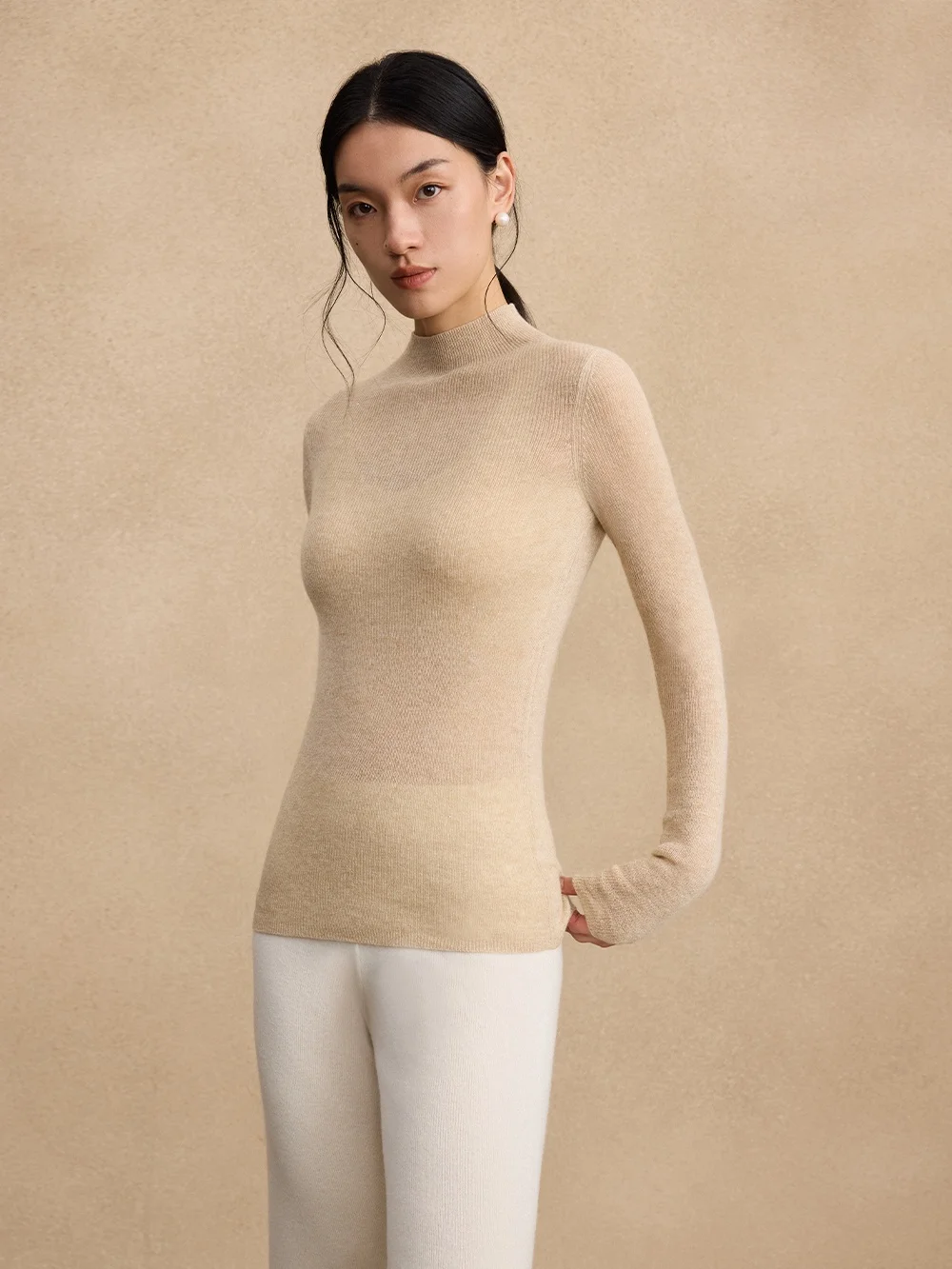Mannala Sl High Ne Camere Base irt Soft iny mid High Ne Knitted Top Women's Slim Fit Long Sve Winter Faion
Mannala Sl High Ne Camere Base irt Soft iny mid High Ne Knitted Top Women's Slim Fit Long Sve Winter Faion