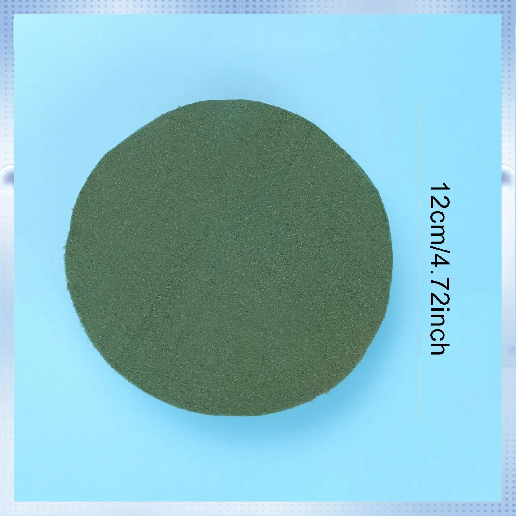 ABP-6 Pcs Round Floral Foam Blocks,4.72 Inch Dry Floral Foam For Artificial Flowers,Craft Project,Wedding Party Decoration
ABP-6 Pcs Round Floral Foam Blocks,4.72 Inch Dry Floral Foam For Artificial Flowers,Craft Project,Wedding Party Decoration