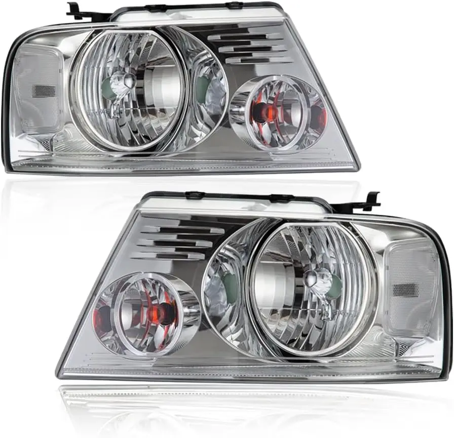 Фари в сборе, совместимые с Ford F150 / 06-08 Lincoln Mark LT 2004-2008 годов, (НЕ подходят 04 F150 Heritage/Flareside Bed Модель
Фари в сборе, совместимые с Ford F150 / 06-08 Lincoln Mark LT 2004-2008 годов, (НЕ подходят 04 F150 Heritage/Flareside Bed Модель