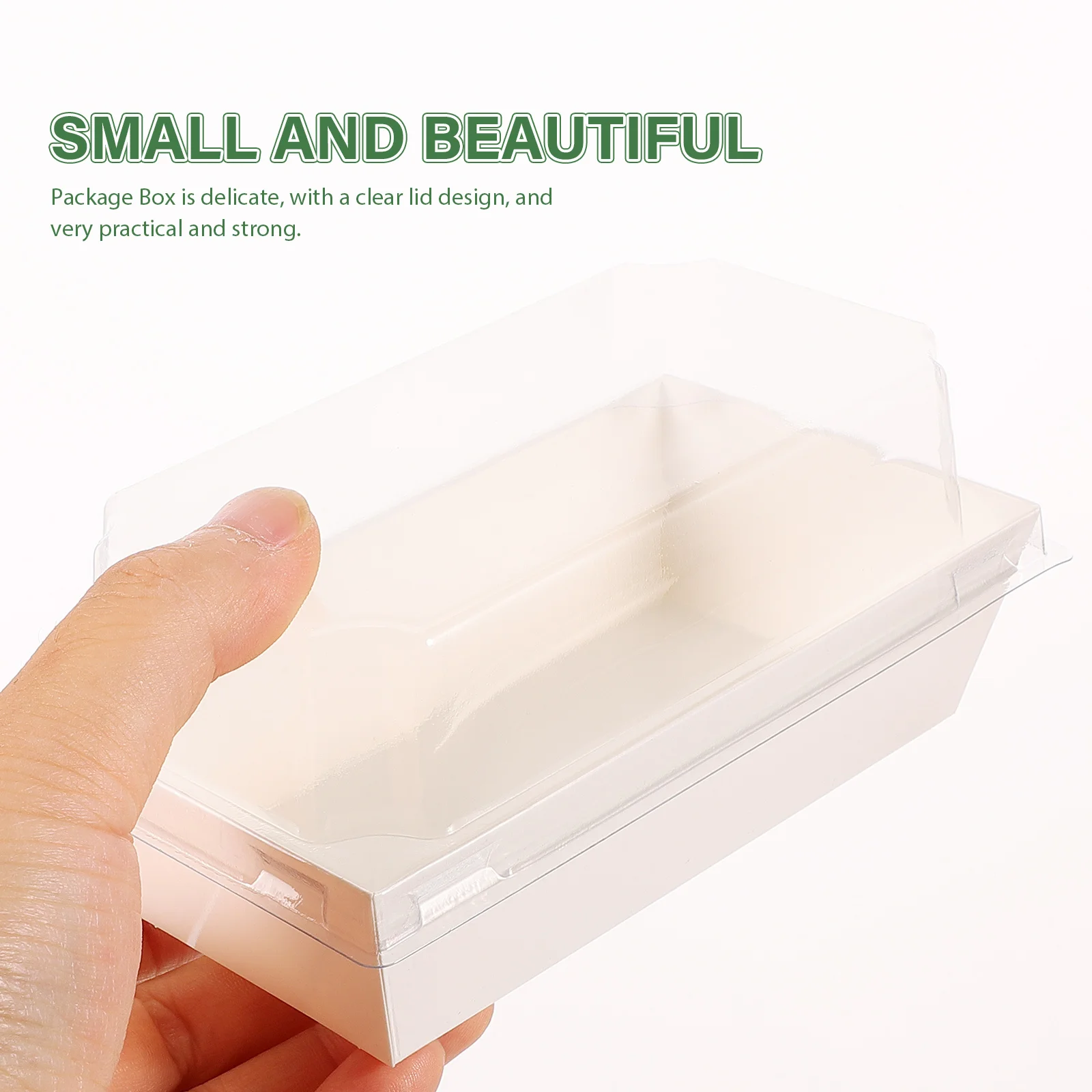 20 Pcs Baking Container Boxes Small Pastry Cookie Cake Containers Bakery Packaging 
20 Pcs Baking Container Boxes Small Pastry Cookie Cake Containers Bakery Packaging