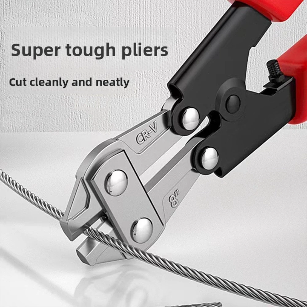 8inch Multi-function Cutting Pliers Labor-saving Steel Wire Shears Hand Tool for Electrician Maintenance Hardware Working
8inch Multi-function Cutting Pliers Labor-saving Steel Wire Shears Hand Tool for Electrician Maintenance Hardware Working