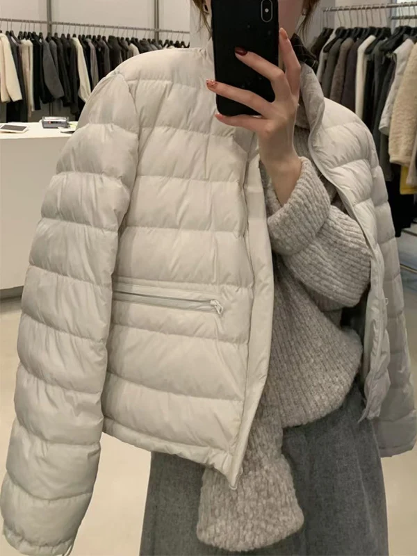 2025 Winter Thiened Casual Stand Collar Women's Jaet Pure Color Versatile Slimming Cotton Coat Korean Sle Straight Tube
2025 Winter Thiened Casual Stand Collar Women's Jaet Pure Color Versatile Slimming Cotton Coat Korean Sle Straight Tube