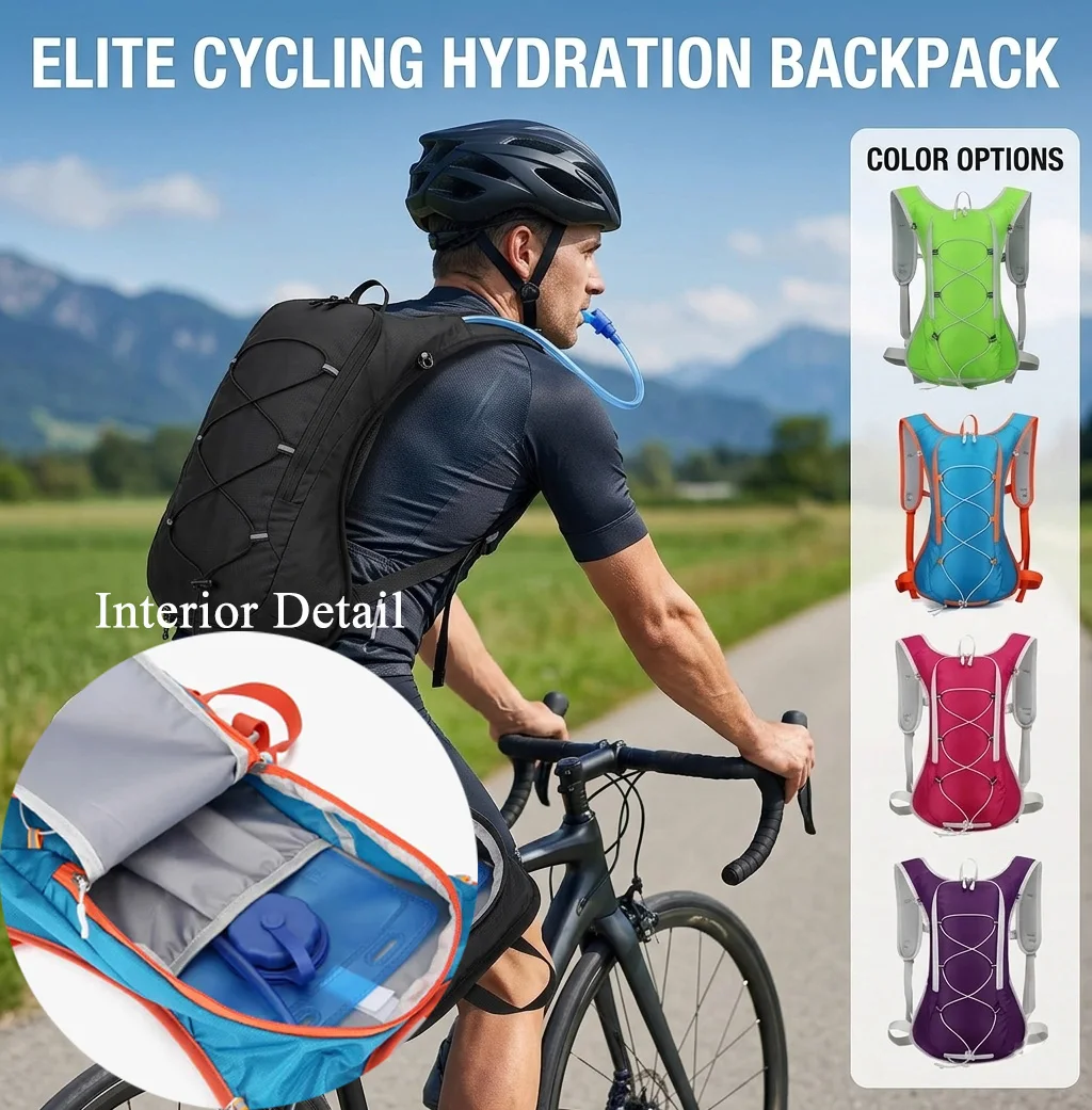 MultiColor Lightweight Outdoor Waterproof Cycling Backpack Large Capacity Hydration Compatible Reflective for Hiking And Running
MultiColor Lightweight Outdoor Waterproof Cycling Backpack Large Capacity Hydration Compatible Reflective for Hiking And Running