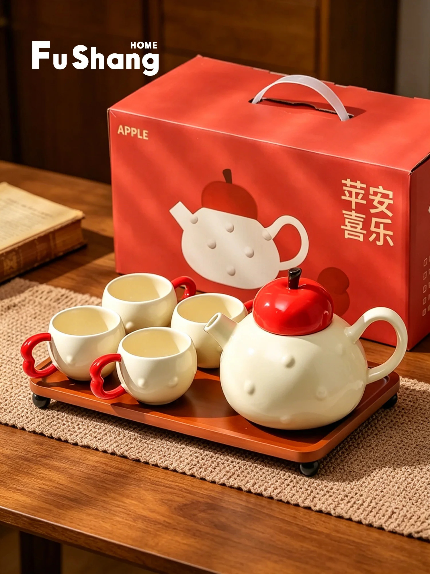 Forsuna Ceramic Tea Set Wedding Moving House Gift Box Home Use Cold Water Pot Nordic Style Handmade Diningware Set
Forsuna Ceramic Tea Set Wedding Moving House Gift Box Home Use Cold Water Pot Nordic Style Handmade Diningware Set