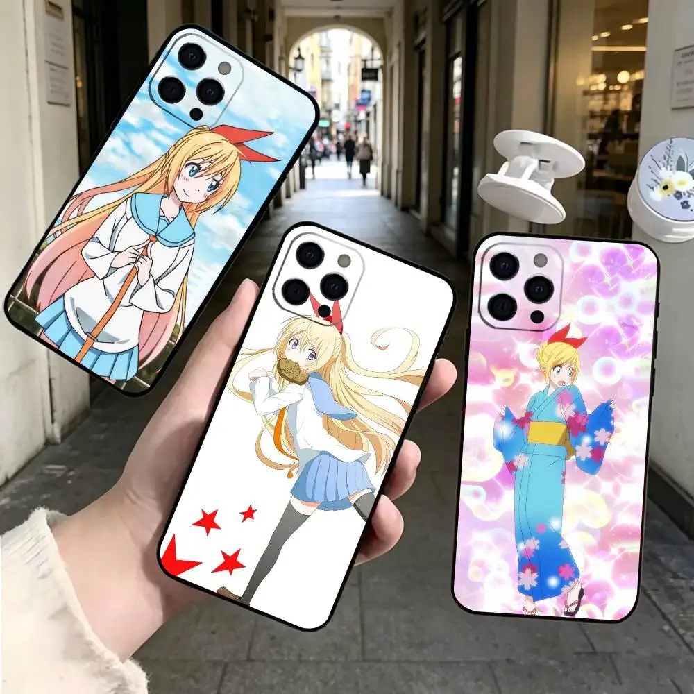 Nisekoi Chitoge Kirisaki Phone Case For iPhone 17,16,15,14,13,12,11 Plus,Pro Max,XS,Soft Silicone Black Cover
Nisekoi Chitoge Kirisaki Phone Case For iPhone 17,16,15,14,13,12,11 Plus,Pro Max,XS,Soft Silicone Black Cover