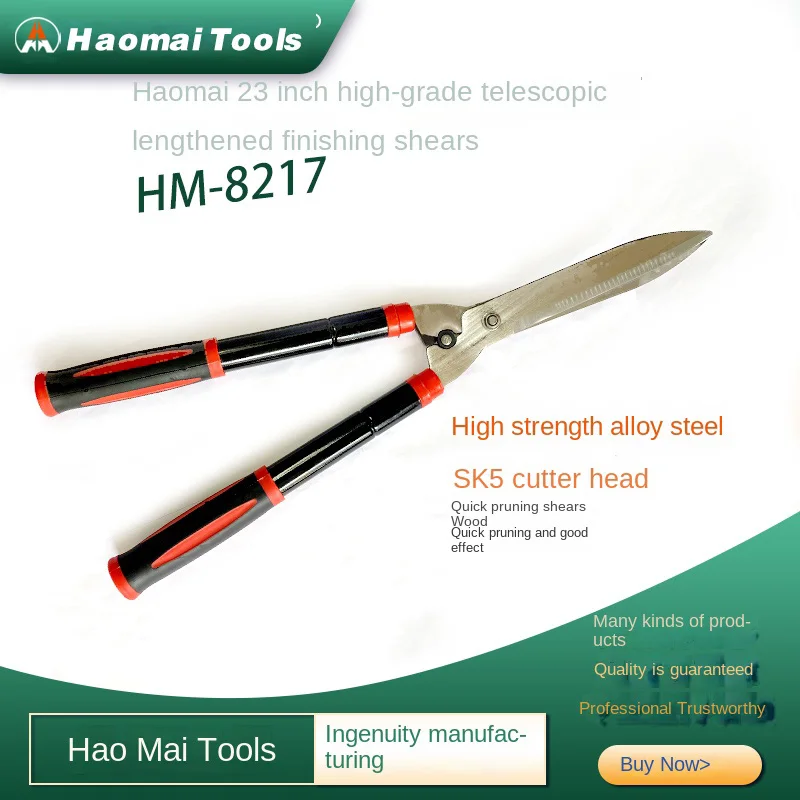 HaoMai 23-дюймовые высококачественные выдвижные удлиняющие садовые ножницы для садоводства
HaoMai 23-дюймовые высококачественные выдвижные удлиняющие садовые ножницы для садоводства
