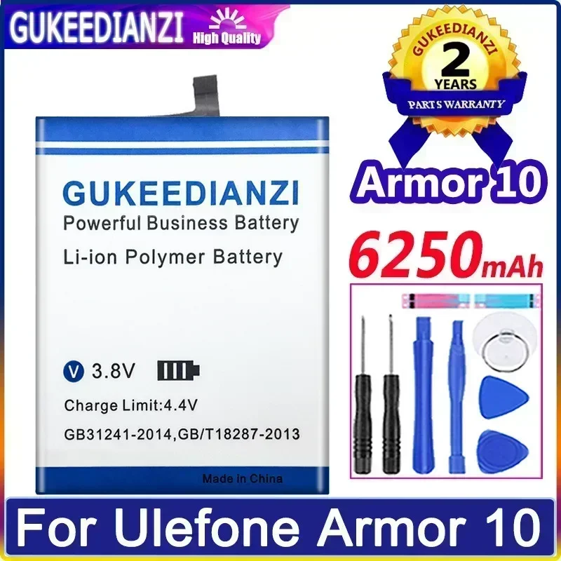 Аккумуляторы для мобильных телефонов Ulefone Armor 10 Armor10, сменный портативный аккумулятор для смартфона 6250 мАч, высокая емкость + бесплатные инструменты
Аккумуляторы для мобильных телефонов Ulefone Armor 10 Armor10, сменный портативный аккумулятор для смартфона 6250 мАч, высокая емкость + бесплатные инструменты