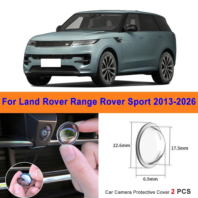 360 Reverse Image Car Camera Cover Anti-Scratch PC Lens Protector Stickers For Land Rover Range Rover Sport 2013-2026 2Pcs
360 Reverse Image Car Camera Cover Anti-Scratch PC Lens Protector Stickers For Land Rover Range Rover Sport 2013-2026 2Pcs