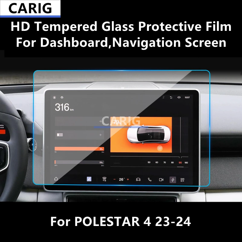 For POLESTAR 4 23-24 Dashbboard,Navigation Screen HD Tempered Glass Protective Film Anti-scratch Accessories Refit
For POLESTAR 4 23-24 Dashbboard,Navigation Screen HD Tempered Glass Protective Film Anti-scratch Accessories Refit
