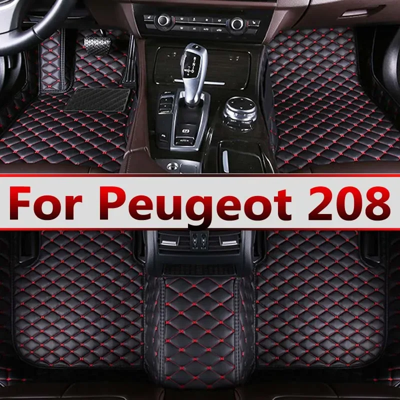 Car Floor Mats For Peugeot 208 A9 2012~2018 Carpets Luxury Leather Mat Durable Rugs Anti Dirty Pad Set Car Accessories 2013 2014
Car Floor Mats For Peugeot 208 A9 2012~2018 Carpets Luxury Leather Mat Durable Rugs Anti Dirty Pad Set Car Accessories 2013 2014