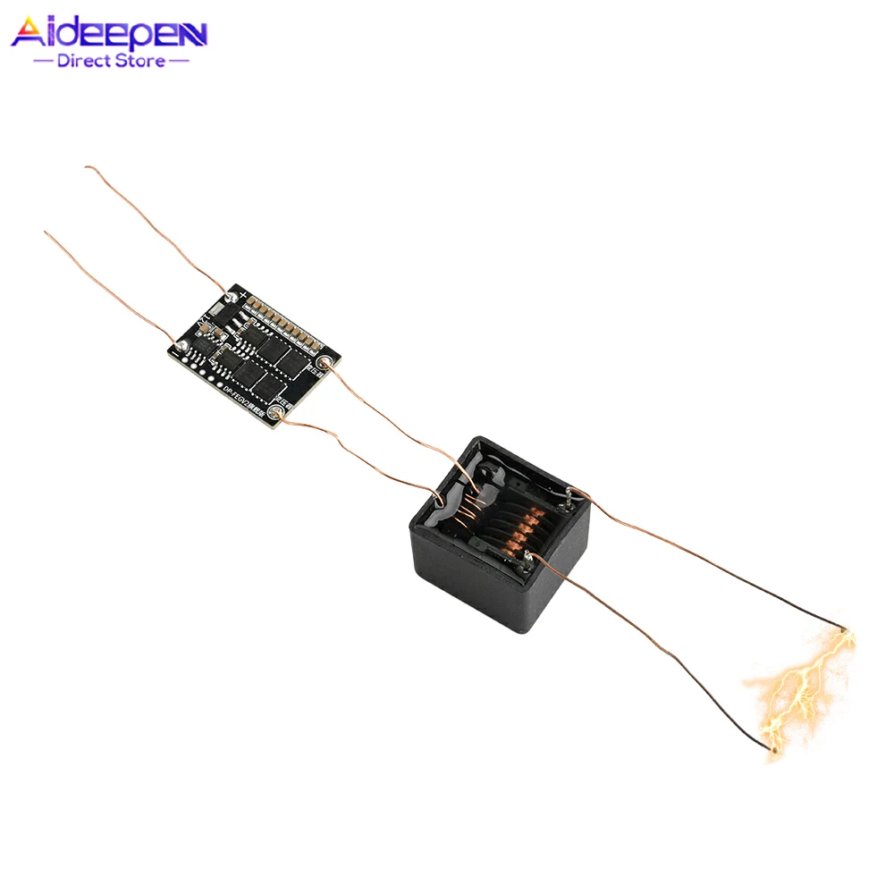 DC 4-12V to AC 20KV High Frequency AC High Voltage Generator Inverter Boost Voltage Transformer Ignition Coil Inverter Driver
DC 4-12V to AC 20KV High Frequency AC High Voltage Generator Inverter Boost Voltage Transformer Ignition Coil Inverter Driver 