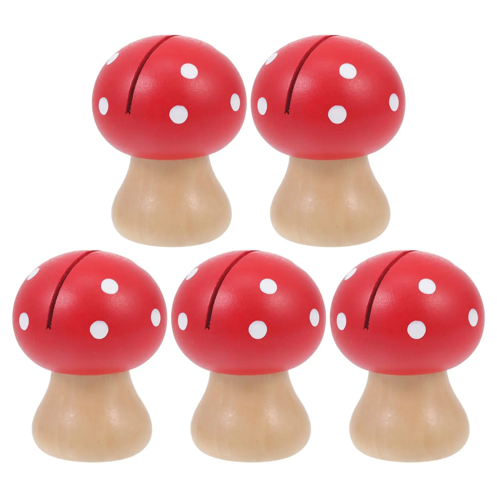 5pcs Red Mushroom Head Card Holder Photo Note Clamp Memo Stand Material Storage Display Wooden Office Decor
5pcs Red Mushroom Head Card Holder Photo Note Clamp Memo Stand Material Storage Display Wooden Office Decor