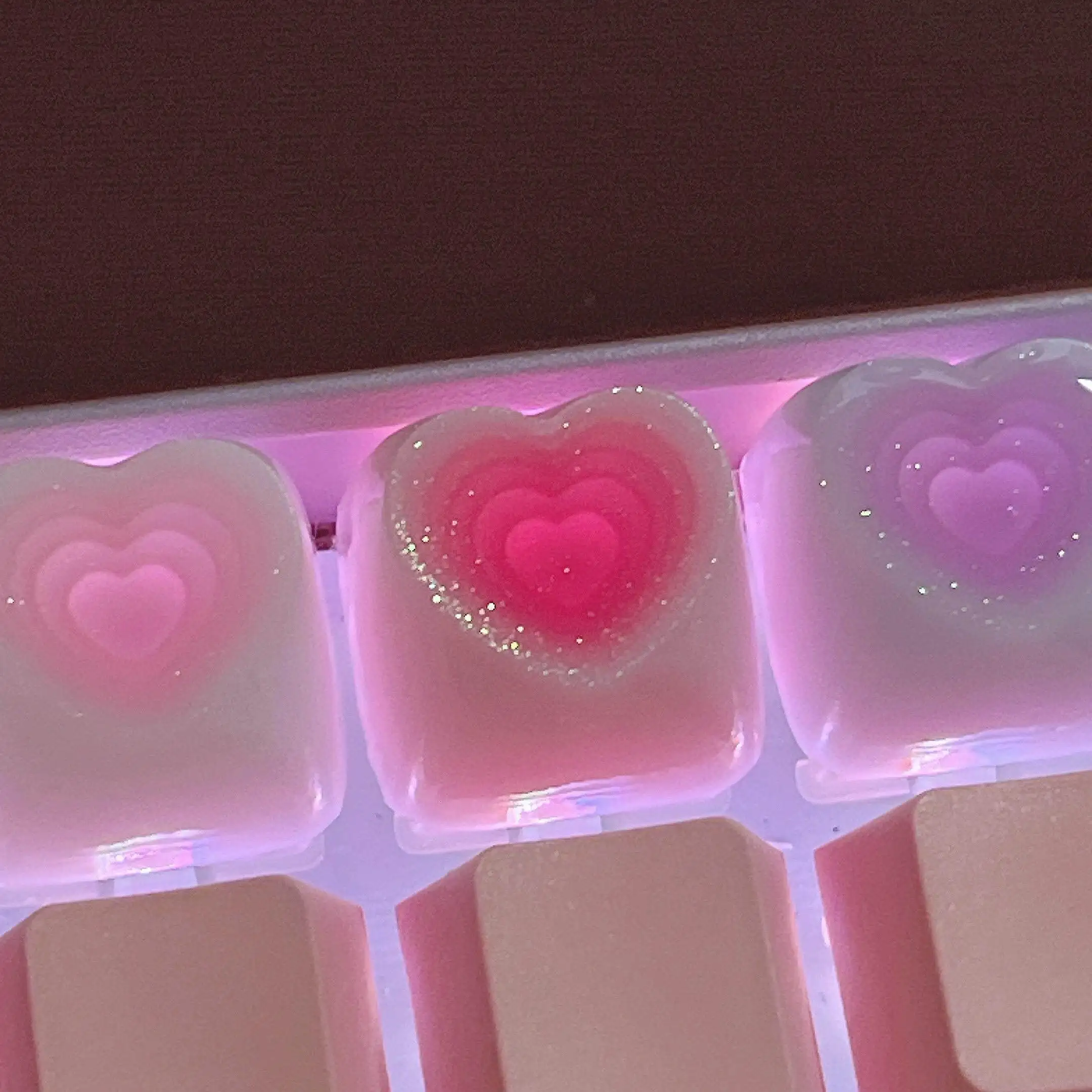 Heart Flutters Theme Keycaps Set Resin 3D Artisan Keycaps Custom Original Handmade Keycaps for Mechanical Keyboard Accessories
Heart Flutters Theme Keycaps Set Resin 3D Artisan Keycaps Custom Original Handmade Keycaps for Mechanical Keyboard Accessories
