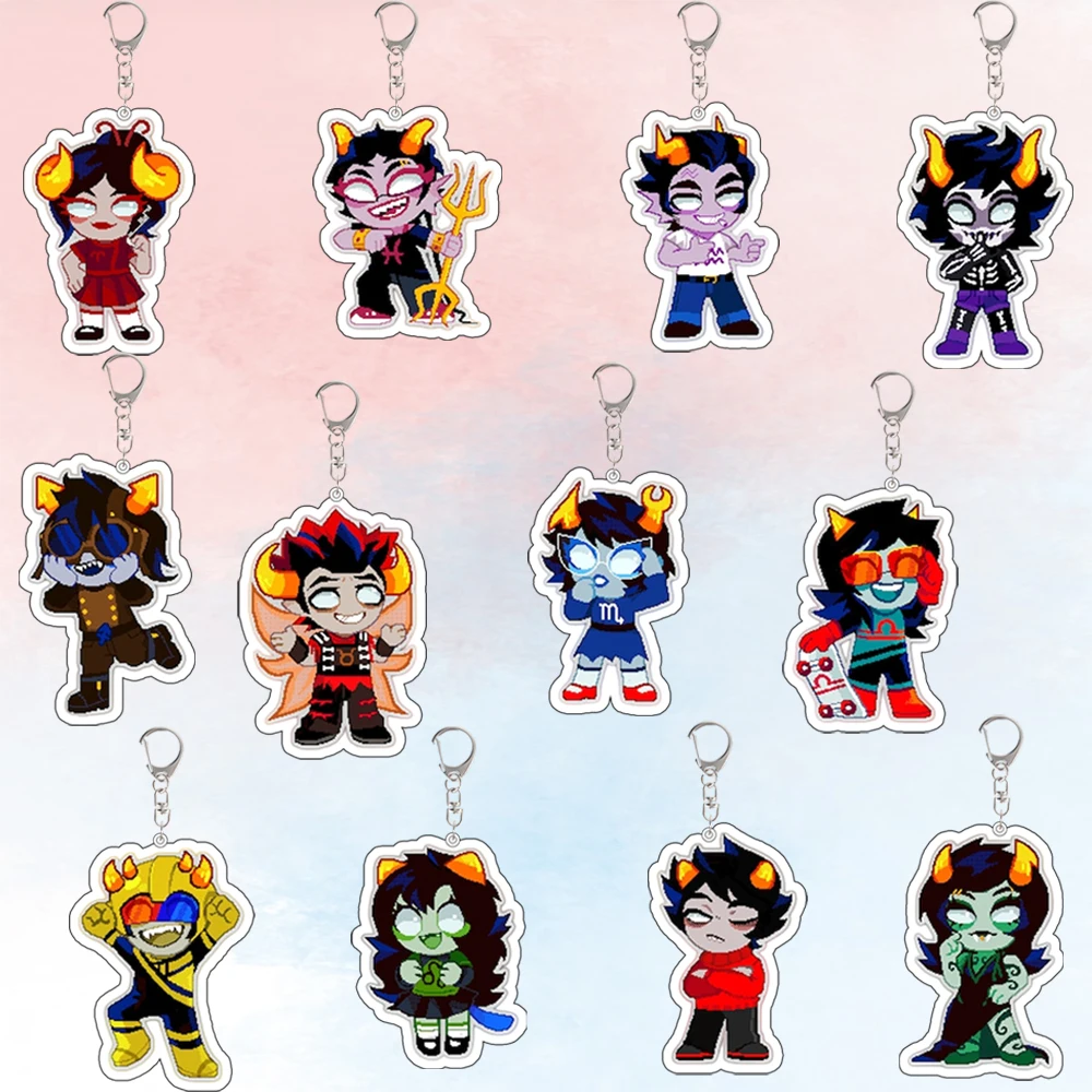 Акриловый брелок-подвеска для рюкзака Homestuck: Таврос, Нитрам, Соллюкс, Каптор, Эквий, Захак, Непета, Лейджон, Эридан, Ампора – идеальный подарок
Акриловый брелок-подвеска для рюкзака Homestuck: Таврос, Нитрам, Соллюкс, Каптор, Эквий, Захак, Непета, Лейджон, Эридан, Ампора – идеальный подарок