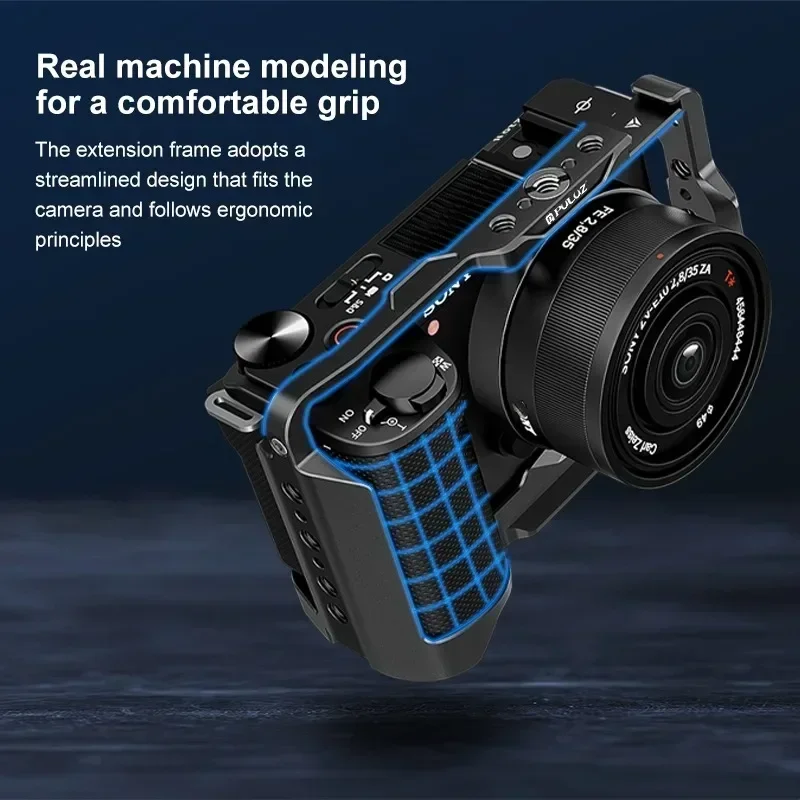Metal Camera Cage Stabilizer Rig For Sony ZV-E10 II / ZV-E10M2 Camera Accessories
Metal Camera Cage Stabilizer Rig For Sony ZV-E10 II / ZV-E10M2 Camera Accessories