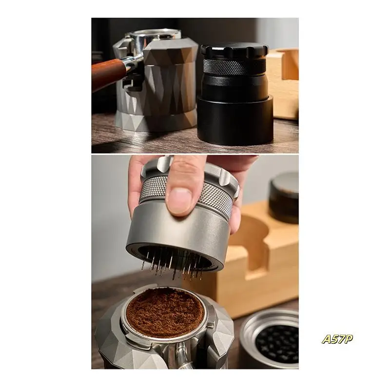 51MM Adjustable Coffee Distributor Coffee Powder Distributor Needle Coffee Powder Stirring Tool
51MM Adjustable Coffee Distributor Coffee Powder Distributor Needle Coffee Powder Stirring Tool