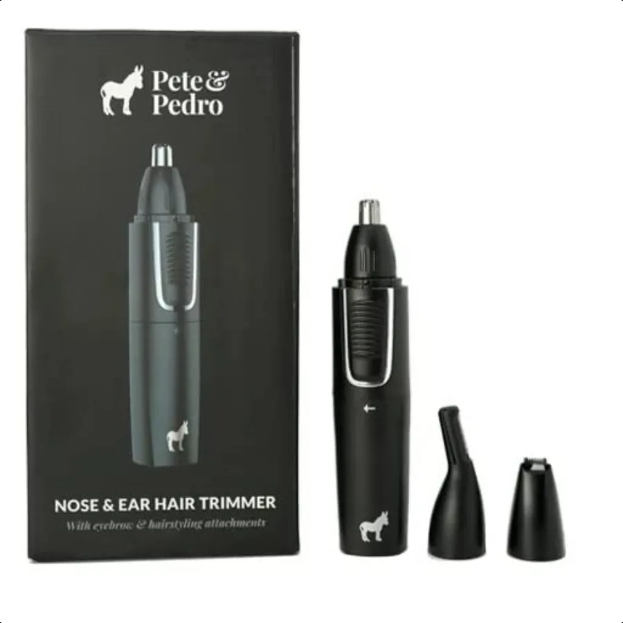 Nose Ear Hair Trimmer Clipper Has 3 Attachments for Nose Ear Eyebrows Trimming Facial Hair Detailing Men Women Stainl Steel Wet
Nose Ear Hair Trimmer Clipper Has 3 Attachments for Nose Ear Eyebrows Trimming Facial Hair Detailing Men Women Stainl Steel Wet