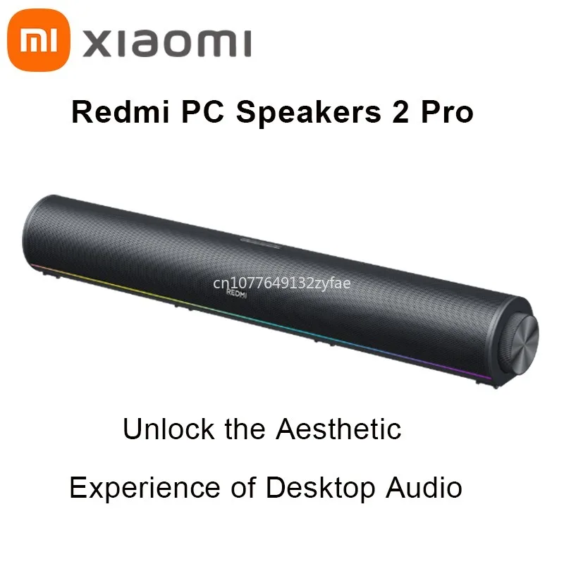 Xiaomi REDMI Computer Speaker 2 Pro Desktop Speaker Audio Aesthetic Experience 5 EQ Scene Sound Effects 6 RGB Lighting Effects
Xiaomi REDMI Computer Speaker 2 Pro Desktop Speaker Audio Aesthetic Experience 5 EQ Scene Sound Effects 6 RGB Lighting Effects