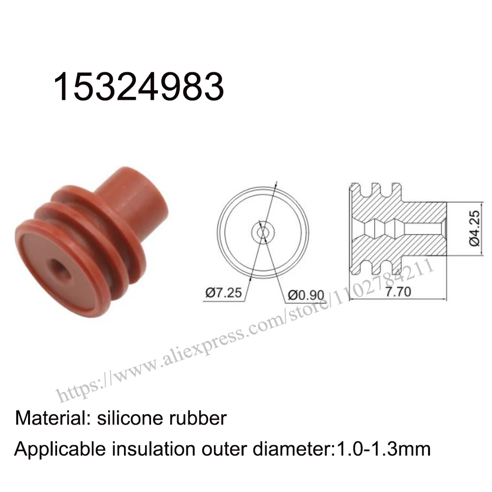 5000PCS 15324983 New energy auto seal rubber automotive Waterproof connector terminal plug pin socket
5000PCS 15324983 New energy auto seal rubber automotive Waterproof connector terminal plug pin socket