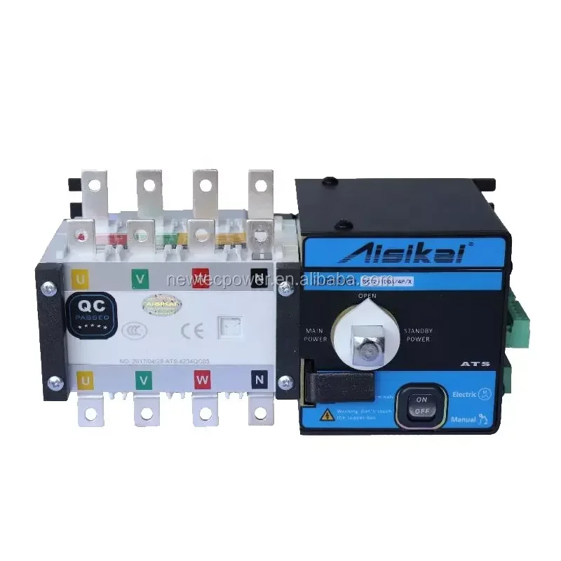 Automatic Transfer Switch ATS/ ATS Panel for diesel Generator
Automatic Transfer Switch ATS/ ATS Panel for diesel Generator