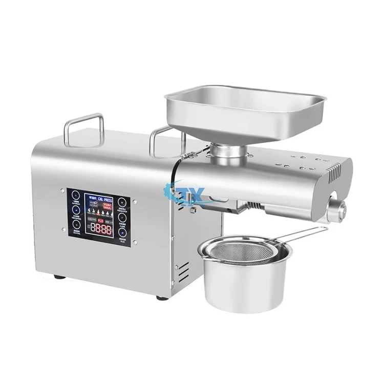 Mini Oil Press Automatic Cold Press Oil Extraction Machine for Home
Mini Oil Press Automatic Cold Press Oil Extraction Machine for Home